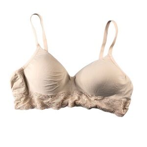 Natori 38B Nude Bliss Perfection Contour Soft Cup Bra, Lace